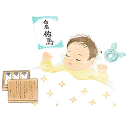 命名理由や「今」しかない想いをこまもり箱に刻む