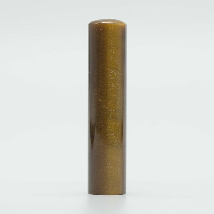 虎目石（タイガーアイ ）（縦目）13.5mm
